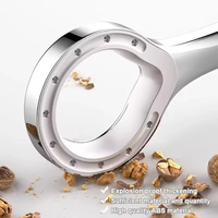 NOUVEAU DESIGN Pomme de douche en ABS pour baignoire et toilette à usage domestique sous pression avec anneau creux pour robinet de salle de bain Accessoire