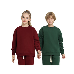 Conjunto Deportivo Informal con Capucha, Estampado de Grafiti, Personalizado, Holgado, para Niños, Unisex - Product Image 4
