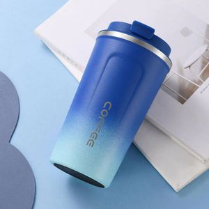 Taza de Café Reutilizable Ecológica |   Botella de 510 ml con Doble Aislamiento y Protección Contra el Sudor |   Rampa de Gradiente con Logotipo Personalizado para Empresas Ecológicas - Product Image 3