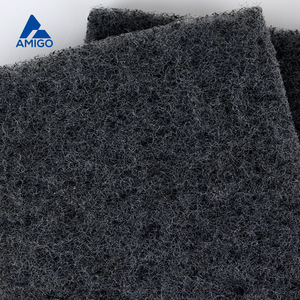 Éponge noire rectangulaire Amigo pour le nettoyage de la cuisine, la vaisselle et le lavage des casseroles, 8 pièces, double face - Product Image 2