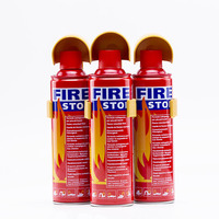 Extincteur miniature certifié 3C, spray anti-feu portable, facile à transporter, utilisation automobile et domestique, mousse métallique, garantie de 12 mois