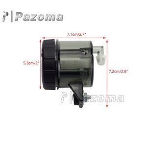 Motosiklet fren hidroliği işık rezervuar 45cc alt pompa sıvı konteyner yağ <span class=keywords><strong>tank</strong></span>ı fincan Ducati Honda Kawasaki <span class=keywords><strong>Suzuki</strong></span> Yamaha için - Product Image 2