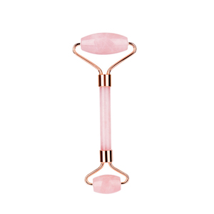 Rouleau de soins du visage en Quartz <span class=keywords><strong>Rose</strong></span>, masseur de beauté, rouleau de Jade sans boîte - Product Image 2