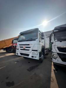 รถบรรทุกดัมพ์มือสองจากจีน HOWO 8x4 6x4 รถดัมพ์ รถบรรทุกเทท้าย - Product Image 1