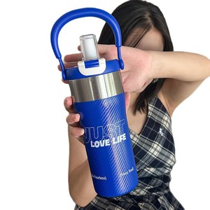 Just Love Life Insulated Water Bottle 800ml Large Capacity Stainless Steel Tumbler For Travel Outdoor Use - Product Image 5