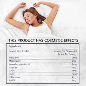 Parche Ultrafino y Grueso para Mejorar el Sueño, Parche Corporal para Dormir, Parche para un Mejor Descanso Nocturno - Product Image 4