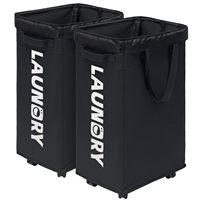 Panier à linge en cèdre sur roulettes, pliable, pour chambre à coucher, en tissu Oxford, pour le rangement des jouets