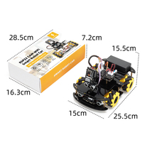 Kit de Robot con Cámara Inteligente TSCINBUNY ZYC0076 ESP32, Programación IDE C++ para Evitar Obstáculos, Placas Educativas para Makers