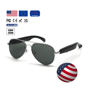 SENBONO F18 Lunettes intelligentes unisexes avec traducteur AI Caméra à distance Hommes Femmes Lunettes de soleil intelligentes multi-scénarios Lunettes intelligentes populaires - Product Image 1