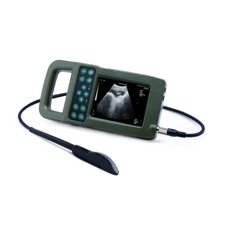 Veterinario Animal veterinario portátil ultrasonido médico diagnóstico ultrasonido Doppler con sondas rectales