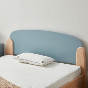 Último Diseño de Cama Doble Infantil de Madera Maciza en Color Sal Marina, Estilo Nórdico Moderno Clásico, Personalizable en Múltiples Tamaños - Product Image 6