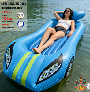 Super Grand Lit de Bronzage Gonflable en PVC pour <span class=keywords><strong>Voiture</strong></span> de Sport et Jet Ski, Piscine, Lac, Océan, Flottant pour Adultes et Enfants, Vente et <span class=keywords><strong>Location</strong></span> - Product Image 2