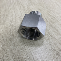 Conector Hexagonal de Latón y Acero Inoxidable para Manguera de Jardín, Rosca Macho y Hembra de 3/4 GHT a Rosca Macho y Hembra de G1/2, G3/4, G5/8