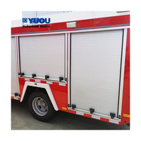 Puerta Enrollable Rápida y Silenciosa para Camión, Personalizada por el Fabricante, Tipo Persiana Enrollable para Camión de Bomberos