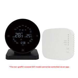 <span class=keywords><strong>Thermostat</strong></span> intelligent sans fil WiFi RF433, commande vocale par application, pour chauffage au sol par eau, <span class=keywords><strong>chaudière</strong></span> à <span class=keywords><strong>gaz</strong></span> avec récepteur - Product Image 5