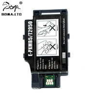 BOMA.LTD T2950 Boîte de maintenance pour Epson PX-S05B S05W Workfores WF-100 WF100 T2950 T289 T290 Imprimante Réservoir d'encre usée avec puce