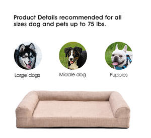 Sofá cama con diseño de llanta elevada para mascotas, gran oferta, descuento - Product Image 3