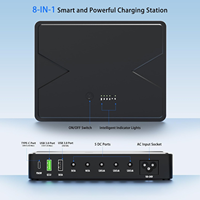 Batería Externa Portátil Mini UPS, Fuente de Alimentación de Respaldo de 20000mAh, PD65W QC3.0, Protector de Sobretensión para Router/Teléfono/Computadora