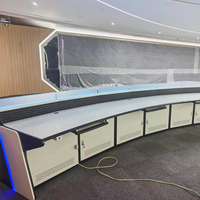 Console de contrôle personnalisable Kehua Fuwei pour salle de surveillance, centre de commande aérien, console de salle de contrôle