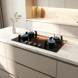 Estufa de Gas Plegable de 4.2kW de Alta Presión, Estufa de Gas Ultra Delgada, Estufa Eléctrica con Llama, Estufa de <span class=keywords><strong>Cocina</strong></span> - Product Image 4