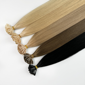 100% cheveux humains Remy I plat U Tip extensions d'entraînement à la kératine cheveux <span class=keywords><strong>de</strong></span> kératine pré-collés pour l'entraînement - Product Image 5