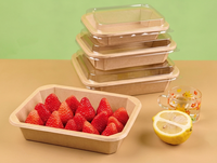 Máquina Automática de Doble Carril para Formar Bandejas Octogonales: Conformado Preciso para Envases de Comida Rápida y Ensaladas para Llevar