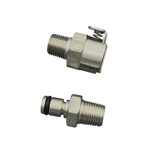 Brt thép không gỉ chất lỏng kết nối phụ kiện NPT bspt nam chủ đề chất lỏng làm mát nhiên liệu Kết nối khớp nối phụ kiện đường ống - Product Image 1