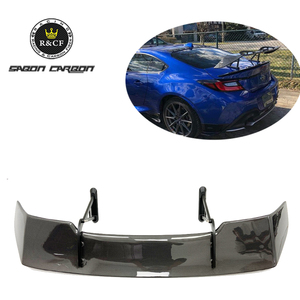 2022 BRZ <span class=keywords><strong>GR86</strong></span> Sti-P WRX S4 S210 Spoiler STI estilo fibra de carbono cuello Cisne alerón trasero de ala alta para Subaru BRZ Toyota <span class=keywords><strong>GR86</strong></span> - Product Image 1