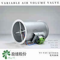 Régulateur de débit d'air carré flexible à volume variable avec capteur de débit d'air à tube de Pitot intégré pour systèmes de ventilation CVC commerciaux et de laboratoire