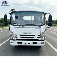 Camion plateau d'occasion Qingling I SUZU KV100 4x2, moteur diesel Euro 6, petit camion de livraison de marchandises pour l'exportation
