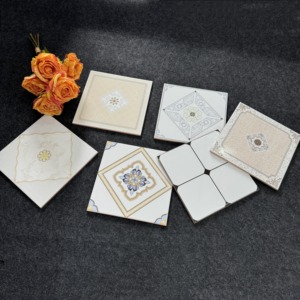 Azulejo de pared de cerámica de tamaño pequeño de 200x200mm para baño, cocina, diseño <span class=keywords><strong>árabe</strong></span>, azulejos de pared decorativos a <span class=keywords><strong>precio</strong></span> barato - Product Image 2