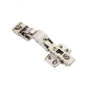 Bisagra de vidrio a presión de aleación de zinc, tradicional, sin perforación, con amortiguación hidráulica de 125 grados, duradera, de superficie completa, fácil de instalar para escuelas y hospitales - Product Image 4