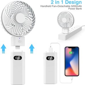 Wholesale New Arrival Portable <b>Mini</b> Handheld <b>Fans</b> With Power Bank Hot Sale Rechargeable Cooling USB Small Hand Held <b>Fan</b> - Product Image 5