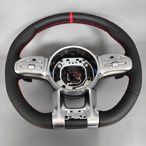 Volante Personalizado para <span class=keywords><strong>Mercedes</strong></span> Benz <span class=keywords><strong>AMG</strong></span> W204 W205 <span class=keywords><strong>Cla</strong></span> C117 A250 W212 E63 - Product Image 3