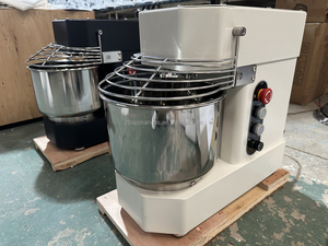 Máy trộn bột nhào bột mì kiểu xoắn ốc để bàn 10L 15L của nhà cung cấp nhà máy, có động cơ AC, 10 tốc độ, 4Kg 6Kg - Product Image 4