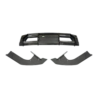 Diffuseur de pare-chocs arrière en fibre de carbone sèche style FD pour BMW M3 G80 M4 G82 2021+, pièces de carrosserie extérieures