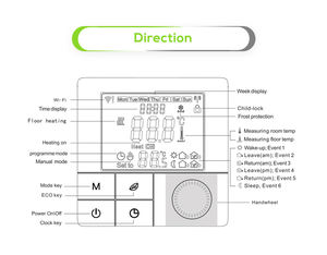 <span class=keywords><strong>Thermostat</strong></span> de salle intelligente 2022, application TUYA, fonctionne avec Alexa, google home, wifi, <span class=keywords><strong>chaudière</strong></span> chaude, prix <span class=keywords><strong>d</strong></span>'usine - Product Image 5