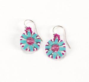 Pendientes de cuentasHechos a mano, felicidad - Product Image 1