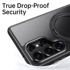 Vente en gros de nouveaux produits de luxe à succès, TPU+PC magnétique, amortissement, engrenage <span class=keywords><strong>360</strong></span> °   Étui de téléphone super anti-chute pour <span class=keywords><strong>Samsung</strong></span> S26 S25 Ultra - Product Image 6