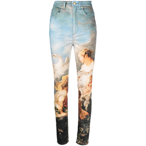 Customized Skinny High Waist Garment Wash <strong>Butt</strong> <strong>Lifting</strong> Sexy <strong>Women's</strong> <strong>Jeans</strong> with Pockets Denim Trousers Trendy - Product Image 5