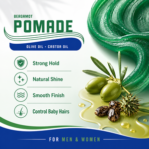 Pommade Coiffante Professionnelle à Tenue Moyenne et Forte, Protection Thermique, pour Coiffure Rapide, Marque Blanche, Vente en Gros - Product Image 6