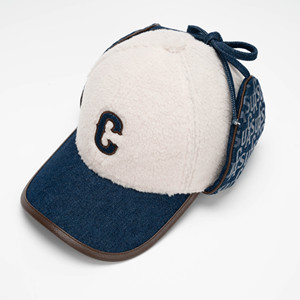 Gorra de Béisbol de <span class=keywords><strong>7</strong></span> Paneles con Bordado de Moda, Gorro de Invierno con Orejeras, Cálido, de Cachemira, Ajustable, Unisex, Resistente al Viento para Exteriores - Product Image 3