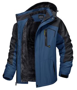 Logo personnalisé à capuche hommes extérieur à capuche coupe-vent Softshell veste coupe-vent imperméable homme veste <span class=keywords><strong>hiver</strong></span> - Product Image 3
