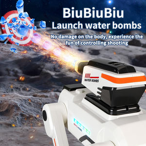 Perro Robot Inteligente con IA 2025, Juguete a <span class=keywords><strong>Control</strong></span> Remoto para Niños, Interacción por Voz, Programación, Cañón de Agua, Perro Mecánico con IA - Product Image 4