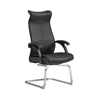 Chaise de bureau en cuir de direction moderne avec design ergonomique, confortable et élégant, chaise de bureau pour la maison de l'hôpital et l'hôtel.