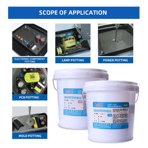 Adhesivo Termoconductor de Dos Componentes, Silicona Aislante Impermeable, Pegamento AB para Sellado Electrónico - Product Image 5