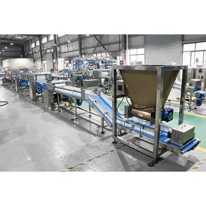 200g Pizza Crust Machine High Yield Frozen Pizza Production Line