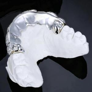 Joyas de Dientes de Lujo con Diamantes de Moissanita Redondos de Corte Brillante, Estilo Hip Hop, Accesorio Dental para Hombres y Mujeres, Regalo - Product Image 2
