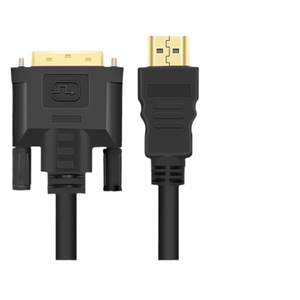สายเคเบิลอะแดปเตอร์ HDMI เป็น DVI 1.5 ม. แบบสองทิศทางสำหรับการเชื่อมต่อจอคอมพิวเตอร์ทีวี สายไฟเหล็กหุ้มทองแดง - Product Image 1