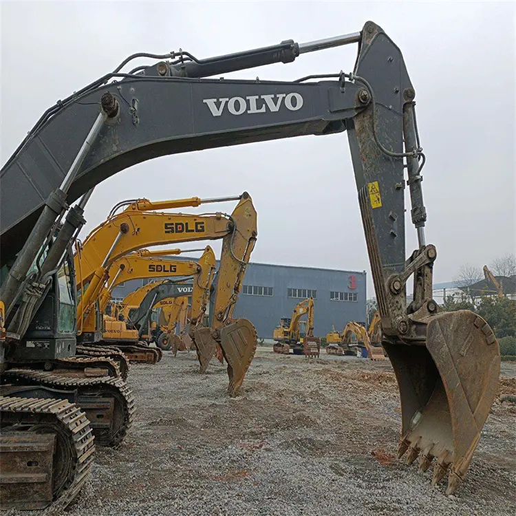 Yüksek kaliteli orijinal Volvo EC480D hidrolik büyük ikinci el makine 48 ton ikinci el ekskavatör Volvo 480